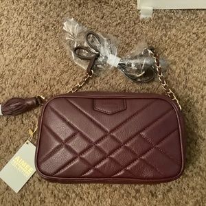 Burgundy Crossbody Bag NWT